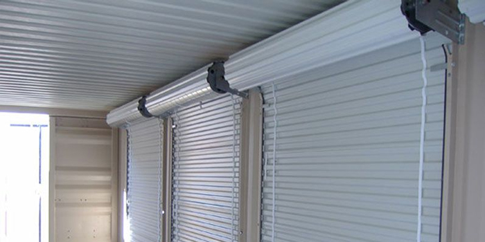 aluminum roll-up doors in Halton