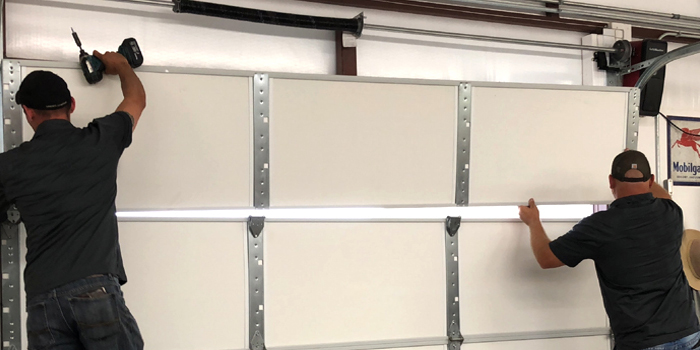 commercial overhead door repair in Halton