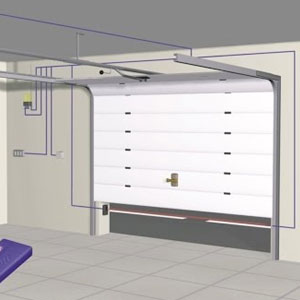 automatic garage door opener replacement in Halton